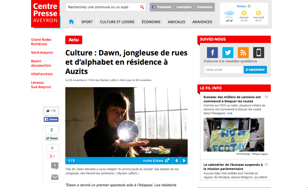 DawnCentrePressAveyron